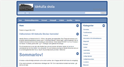 Desktop Screenshot of idekulla.se